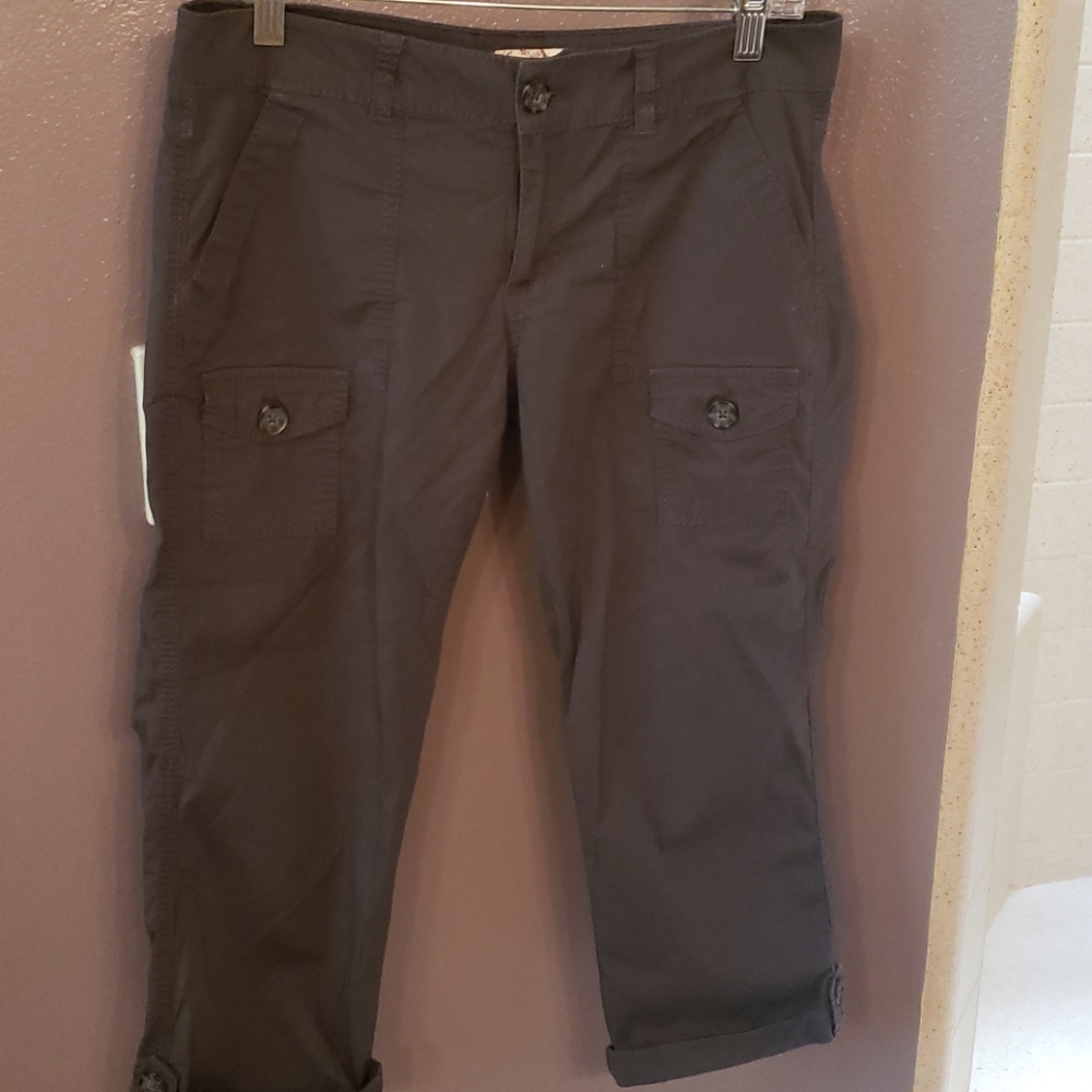 Grey Capris